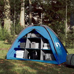 Vidaxl - Tenda Portaoggetti con 9 Scomparti Blu Impermeabile