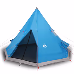 Tendada Campeggio per 4 Persone Blu Impermeabilecod mxl 86542 - Vista aggiuntiva 2