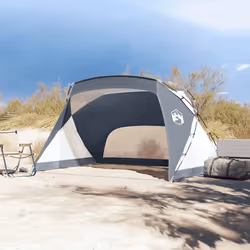 Tendada Spiaggia Grigia 274x178x170/148 cm Taffetà 185Tcod mxl 86374 - Vista aggiuntiva 3