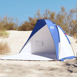Vidaxl - Tenda da Spiaggia Blu Azzurro 268x223x125 cm in Poliestere 185T