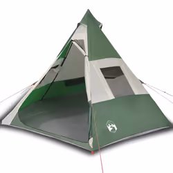Tendada Campeggio per 7 Persone Verde Impermeabilecod mxl 114061 - Vista aggiuntiva 2