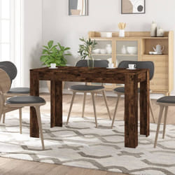 Vidaxl - Tavolo da Pranzo Rovere Fumo 120x60x76 cm Legno Multistrato 29742