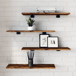 VidaXL 838231 scaffale Legno Quercia - Vista aggiuntiva 2