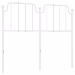 VidaXL 373967, Bianco, Acciaio, 120 cm, 1250 mm, 102 cm, 40 mm