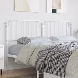 VidaXL 373972, Bianco, Acciaio, 180 cm, 1870 mm, 102 cm, 40 mm
