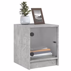 VidaXL 836350 comodino Colore cemento - Vista aggiuntiva 4