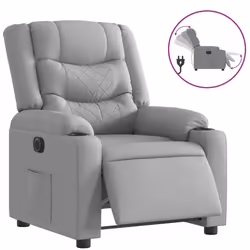 VidaXL 3206567, Tessuto, Grigio, Schiuma, 110 kg, 770 mm, 930 mm