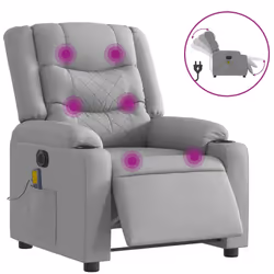 VidaXL 3206570, Tessuto, Grigio, Schiuma, 110 kg, 770 mm, 930 mm