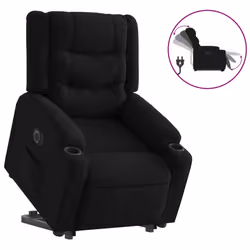 VidaXL 3206575, Tessuto, Nero, Schiuma, 110 kg, 770 mm, 930 mm