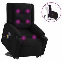 VidaXL 3206578, Tessuto, Nero, Schiuma, 110 kg, 770 mm, 930 mm