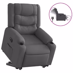 VidaXL 3206580, Tessuto, Grigio, Schiuma, 110 kg, 770 mm, 930 mm