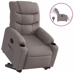 VidaXL 3206670, Tessuto, Grigio talpa, Schiuma, 110 kg, 755 mm, 930 mm