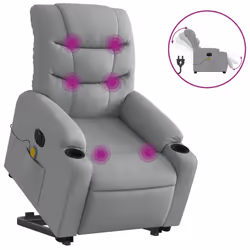 VidaXL 3206672, Tessuto, Grigio, Schiuma, 110 kg, 755 mm, 930 mm