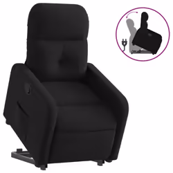 VidaXL 3206797, Tessuto, Nero, Schiuma, 110 kg, 660 mm, 890 mm