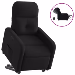 VidaXL 3206815, Tessuto, Nero, Schiuma, 110 kg, 660 mm, 890 mm