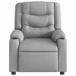 VidaXL 3206835 sedia massaggiante elettrica Grigio chiaro Tessuto - Vista aggiuntiva 7