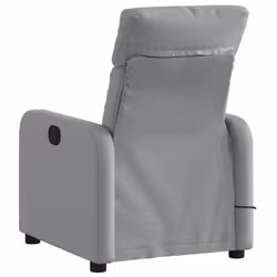 VidaXL 3206863 sedia massaggiante elettrica Grigio chiaro Tessuto - Vista aggiuntiva 4