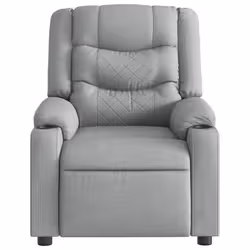 VidaXL 3206891 sedia massaggiante elettrica Grigio chiaro Tessuto - Vista aggiuntiva 7