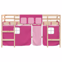 VidaXL 3206966 lettino per bambini Rosa Poliestere - Vista aggiuntiva 5