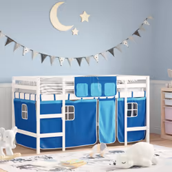 VidaXL 3206977 lettino per bambini Blu Poliestere