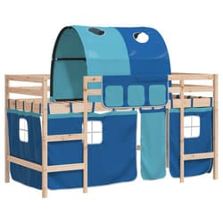 VidaXL 3206983 lettino per bambini Blu Poliestere