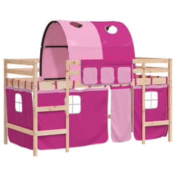VidaXL 3206984 lettino per bambini Rosa Poliestere