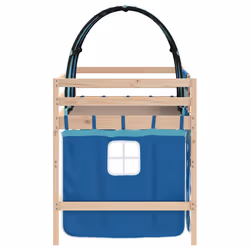 VidaXL 3206992 lettino per bambini Blu Poliestere - Vista aggiuntiva 7