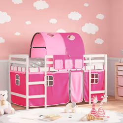 VidaXL 3206996 lettino per bambini Rosa Poliestere