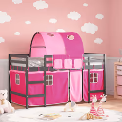 VidaXL 3206999 lettino per bambini Rosa Poliestere