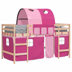 VidaXL 3207002 lettino per bambini Rosa Poliestere - Vista aggiuntiva 4