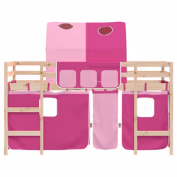 VidaXL 3207002 lettino per bambini Rosa Poliestere - Vista aggiuntiva 5
