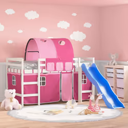 VidaXL 3207041 lettino per bambini Rosa Poliestere