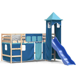 VidaXL 3207064 lettino per bambini Blu Poliestere