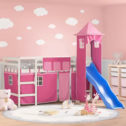 VidaXL 3207077 lettino per bambini Rosa Poliestere