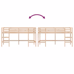 VidaXL 835898 lettino per bambini Legno - Vista aggiuntiva 8