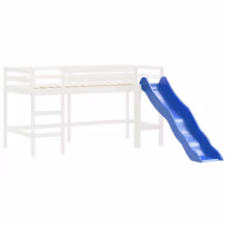 VidaXL 835905 lettino per bambini Bianco Legno - Vista aggiuntiva 4