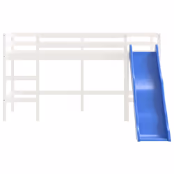 VidaXL 835905 lettino per bambini Bianco Legno - Vista aggiuntiva 5