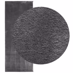 Tappeto a Pelo Corto HUARTE Morbido Lavabile Antracite 80x200cmcod mxl 85657 - Vista aggiuntiva 3