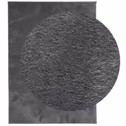 Tappeto Pelo Corto HUARTE Morbido Lavabile Antracite 160x230 cmcod mxl 85658 - Vista aggiuntiva 3