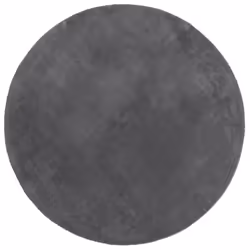 Tappeto a Pelo Corto HUARTE Morbido e Lavabile Antracite Ø160cmcod mxl 133611 - Vista aggiuntiva 2