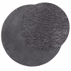 Tappeto a Pelo Corto HUARTE Morbido e Lavabile Antracite Ø160cmcod mxl 133611 - Vista aggiuntiva 3