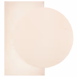 Tappeto a Pelo Corto HUARTE Morbido e Lavabile Beige 80x150 cmcod mxl 109938 - Vista aggiuntiva 3