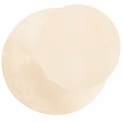 Tappeto a Pelo Corto HUARTE Morbido e Lavabile Crema Ø 100 cmcod mxl 133931 - Vista aggiuntiva 3