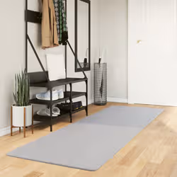 VidaXL 375073 tappeto Poliestere Grigio - Vista aggiuntiva 2