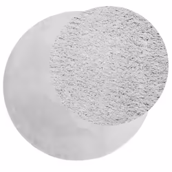 Tappeto a Pelo Corto HUARTE Morbido e Lavabile Grigio Ø 200 cmcod mxl 85981 - Vista aggiuntiva 3