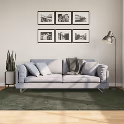VidaXL 375098 tappeto Poliestere Verde scuro - Vista aggiuntiva 2