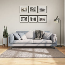Vidaxl - Tappeto Shaggy a Pelo Lungo Moderno Beige 160x160 cm 38086