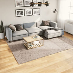 Vidaxl - Tappeto Shaggy a Pelo Lungo Moderno Beige 200x280 cm 93182