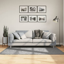 Vidaxl - Tappeto Shaggy a Pelo Lungo Moderno Grigio 120x170 cm 21415