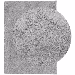 Tappeto Shaggy a Pelo Lungo Moderno Grigio 200x280 cmcod mxl 87439 - Vista aggiuntiva 3
